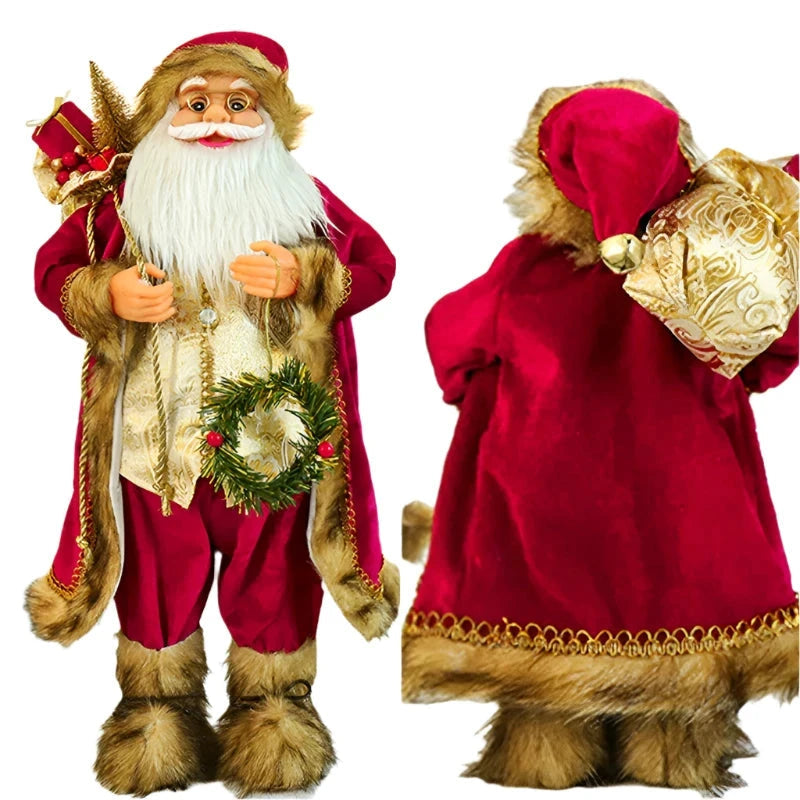 Christmas Santa Claus Doll  - 30cm - SuperSaverAU - view 1