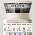 Electric Coffee Bean Grinder with 51 Precise Settings - SuperSaverAU - view 3