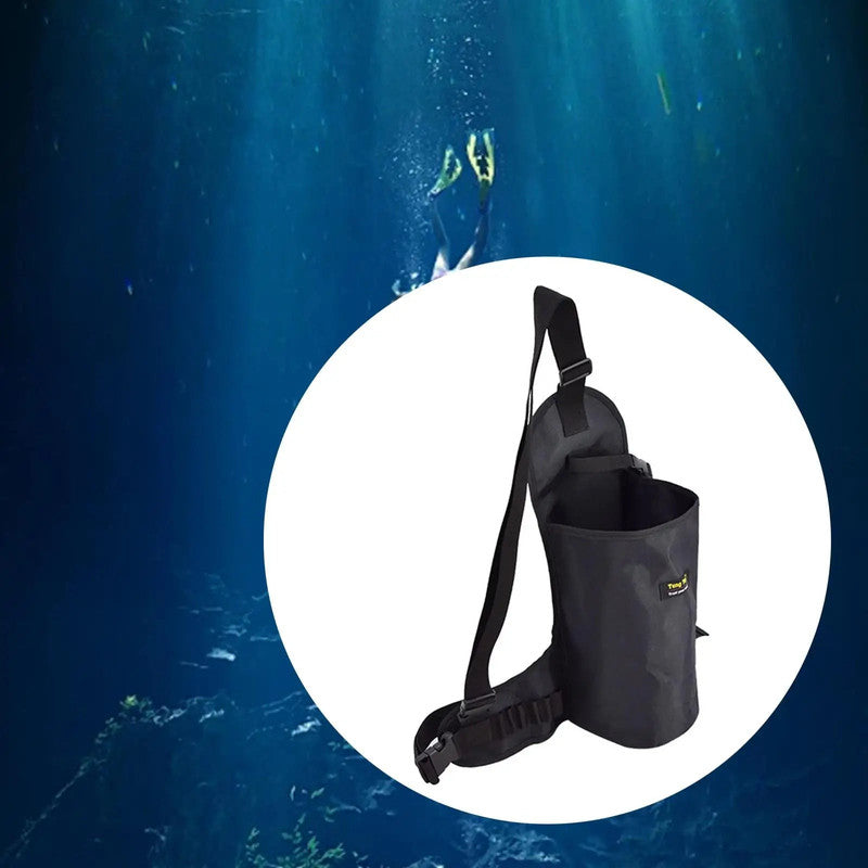 NNEOBA Scuba Diving Tank Bag, 15cm x 35cm, Oxford Cloth, Adjustable Strap - SuperSaverAU - view 2
