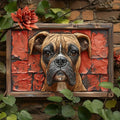 NNEOBA Boxer Dog Aluminum Wall Art - 12x16in, Durable, Easy to Hang - SuperSaverAU - view 4