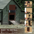 NNETM Automatic Chicken Coop Door, Light-Sensitive, Waterproof, 36*26*5cm - SuperSaverAU - view 6