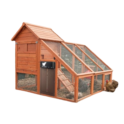 NNETM Automatic Chicken Coop Door, Light-Sensitive, Waterproof, 36*26*5cm