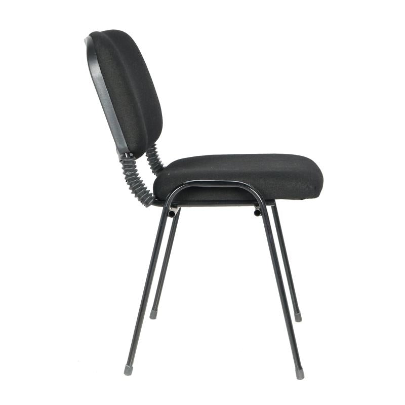 NNECN Stackable & Linkable Office Conference Visitor Community  Chairs (Set of 7-Black) - SuperSaverAU - view 6