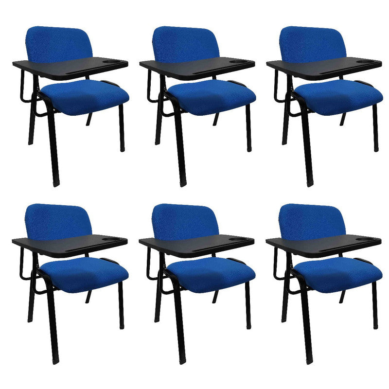 NNECN Lecture Chair with Table Top - Set of 6 Blue - SuperSaverAU - view 10