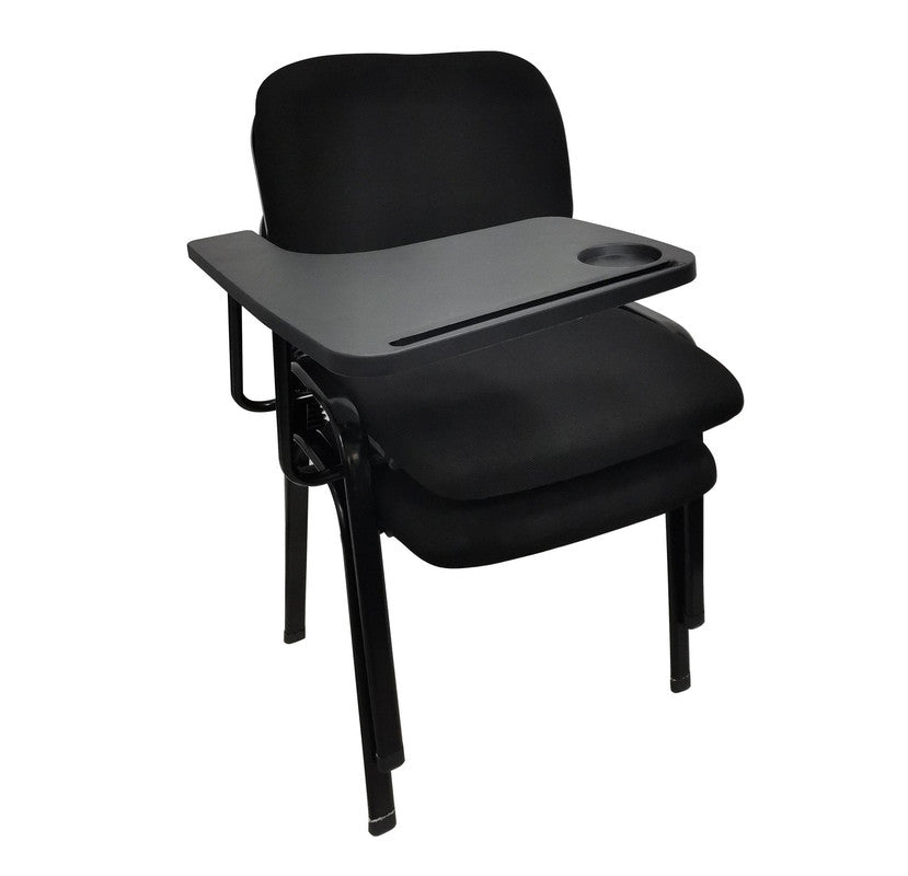 NNECN Classroom Lecture Chairs with Table, Set of 6 - Black - SuperSaverAU - view 8