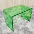NNETM U-Shaped Acrylic Stool - Modern Shoe Changing & Storage - SuperSaverAU - view 2