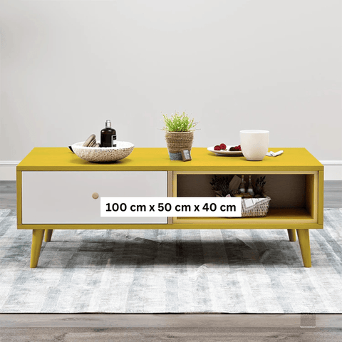 NNECN Modern TV Stand Side table & Coffee Table package for Living Room - SuperSaverAU - view 2