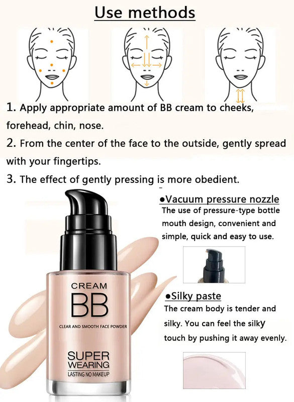 NNETM HEYXI Radiant All-in-One BB Cream: Lasting Coverage, Nourishing Moisture, Flawless Finish - SuperSaverAU - view 2