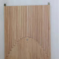 NNETM Wall-Mounted Folding Table, Space-Saving Crude Wood, Modern Design - SuperSaverAU - view 1