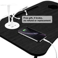 NNECN Laptop Desk Bed Table Tray 60x40cm with USB Charger & Cup Holder - SuperSaverAU - view 1