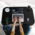 NNECN Laptop Desk Bed Table Tray 60x40cm with USB Charger & Cup Holder - SuperSaverAU - view 3