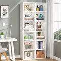 NNETMLT 6-Tier Cube Display Shelf - 70.9 Inch Tall Narrow Bookcase - SuperSaverAU - view 2