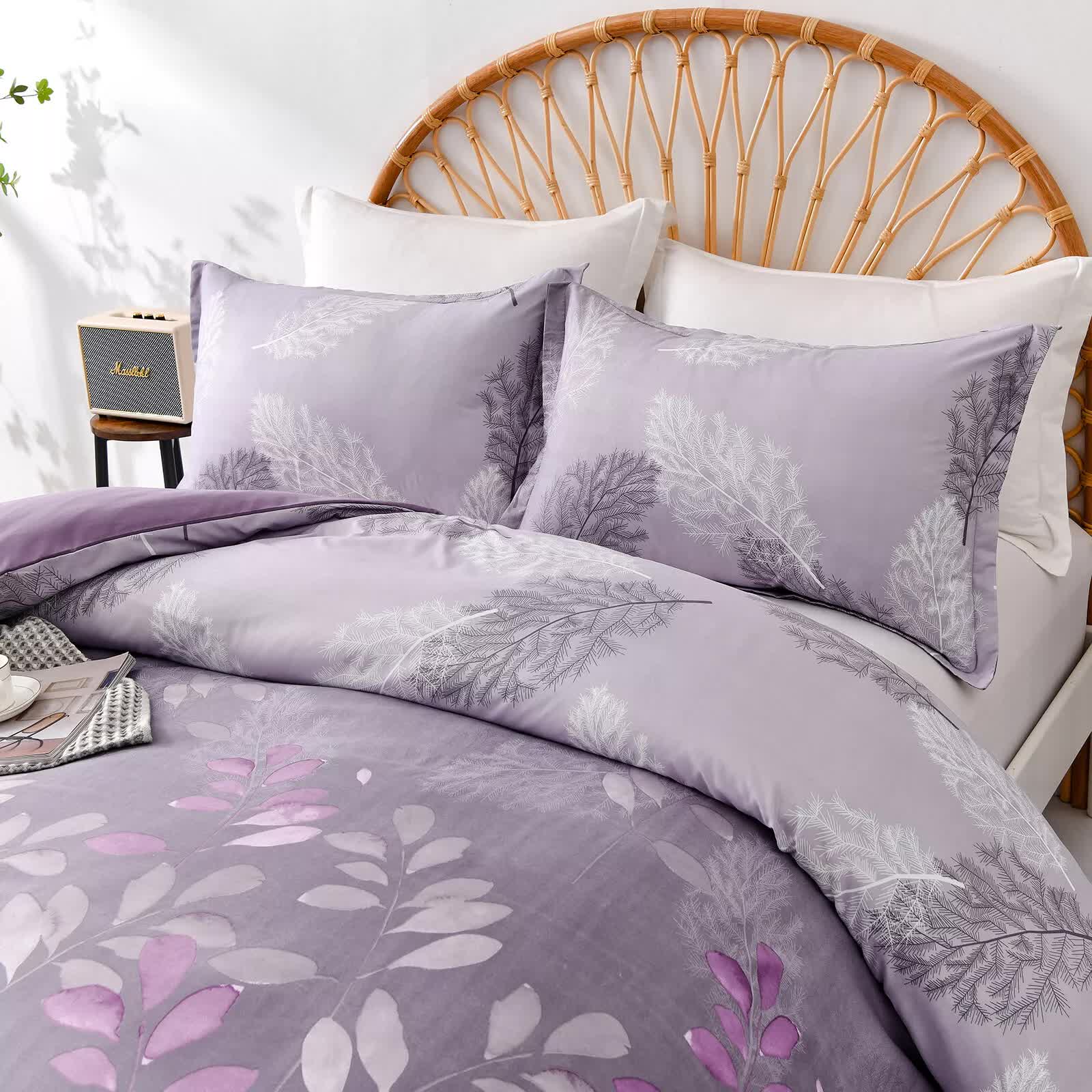 Soft Haven Duvet Cover Set with Long-Lasting Comfort - King