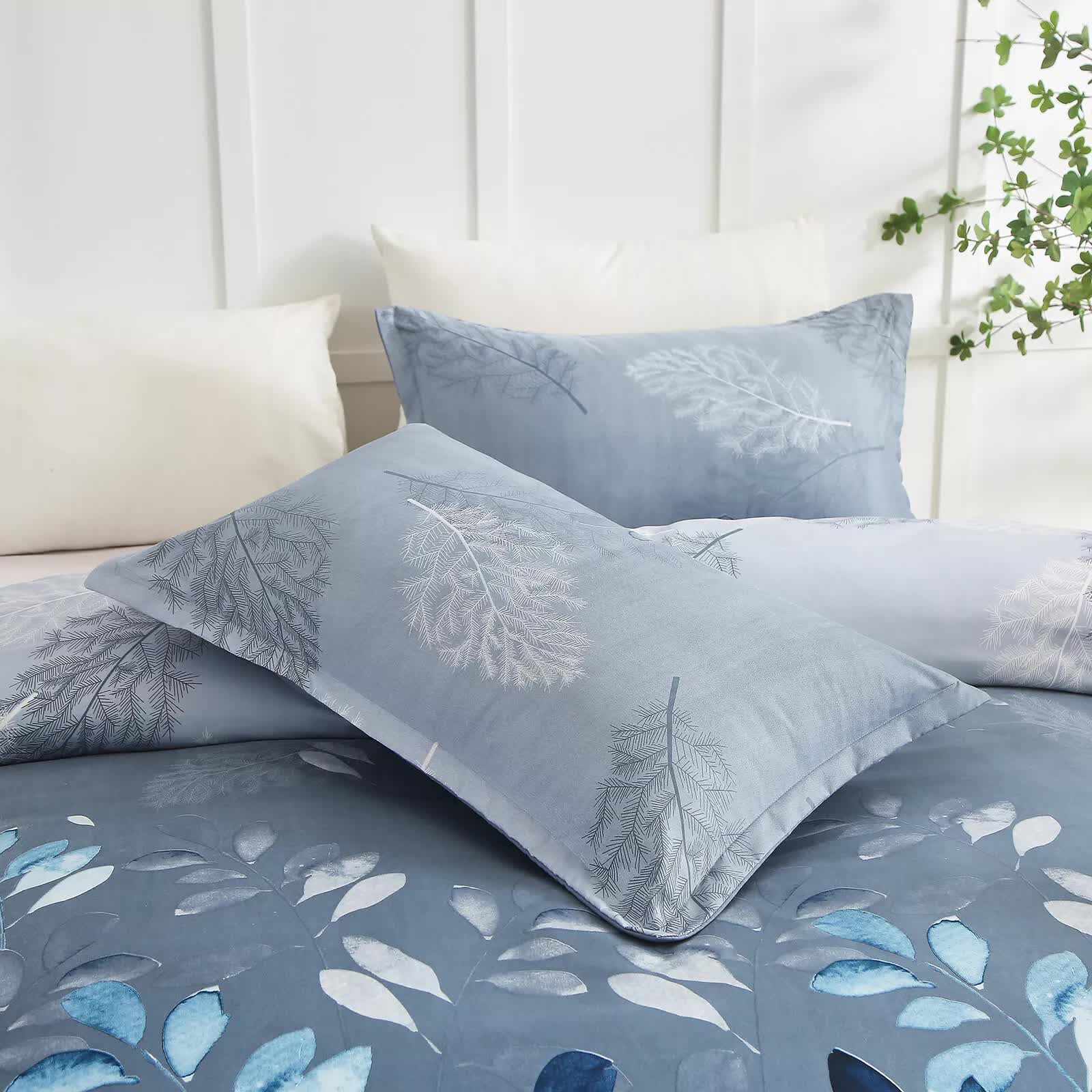 Premium Timeless Design Plaid Duvet Cover Set - Lightweight King