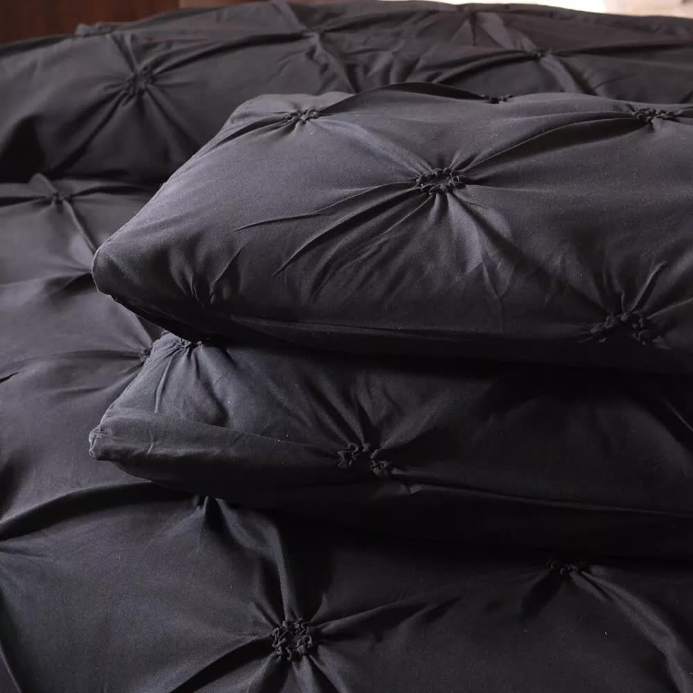 Premium Blissful Sleep Duvet Cover Set with Ultra Soft Polyester - King