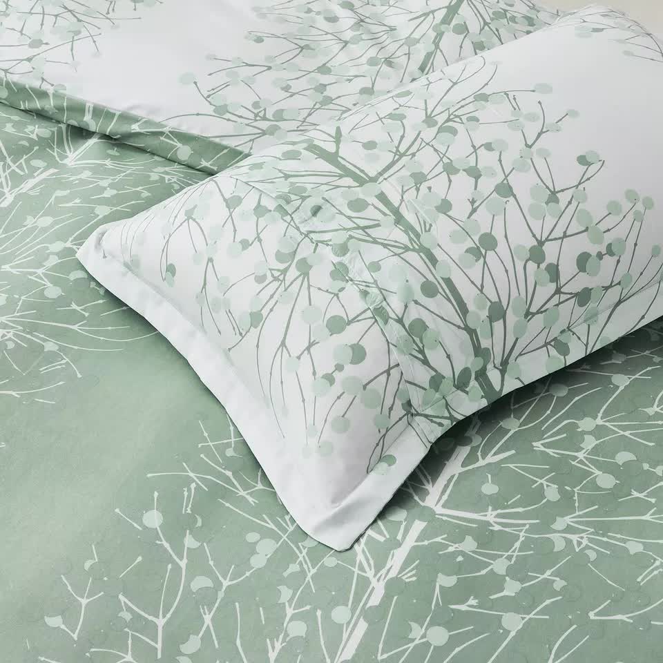 Premium Artistic Vibes Abstract Duvet Cover Set with Easy-Care Polyester - King