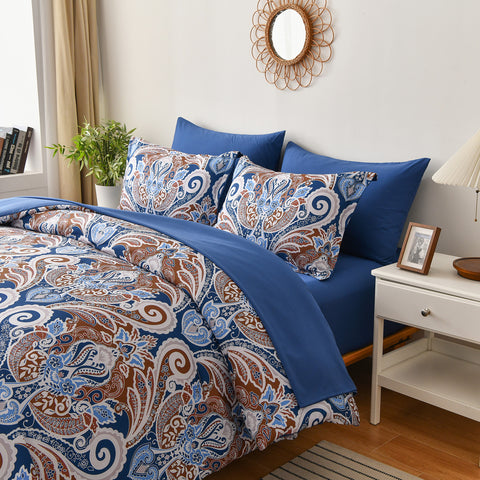 Comforter Set, King Size, 3-Piece Bedding with Pillowcases, Lightweight & Breathable - SuperSaverAU - view 2