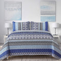 3-Piece Quilt Bedspread Set Queen Size Coverlet Lightweight Reversible - SuperSaverAU - view 1
