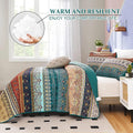 3-Piece Quilt Bedspread Set Queen Size Lightweight Reversible Polyester - SuperSaverAU - view 1