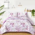 Premium Unique Reversible Quilt Bedspread Set - Queen
