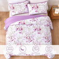 Premium Unique Reversible Quilt Bedspread Set - Queen