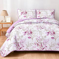 Premium Unique Reversible Quilt Bedspread Set - Queen