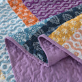 3-Piece Quilt Bedspread Set Queen Size Lightweight Reversible Polyester - SuperSaverAU - view 3