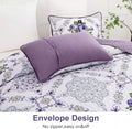 3-Piece Quilt Bedspread Set Queen Size Lightweight Reversible - Kaleidoscopic Colors - SuperSaverAU - view 3