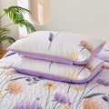 Premium Knit Reversible Quilt Bedspread Set - Queen