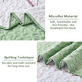 3-Piece Quilt Bedspread Set Queen Size Lightweight Reversible Polyester - SuperSaverAU - view 4
