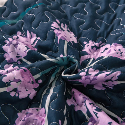 3-Piece Quilt Bedspread Set Queen Size - Lightweight Reversible Coverlet