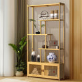 6 Tier Freestanding Bamboo Storage Shelf Bookshelf Plant Stand for Home Office