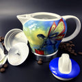 Premium Fairy Vintage Ceramic Stovetop Espresso Maker 200ml