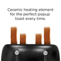 Bonzachef Multitoast Plus 4-Slice Popup Toaster With Ceramic Heating Element - SuperSaverAU - view 2