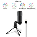 Sonictrek Studio Streaming Podcaster USB Microphone With Desk Tripod - SuperSaverAU - view 4