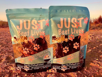 Life in the Outback Just Beef Liver Dog Treats - 100% Natural, Australian Sourced