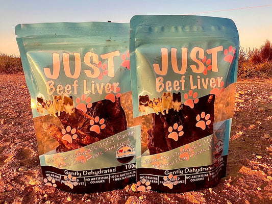 Life in the Outback Just Beef Liver Dog Treats - 100% Natural, Australian Sourced