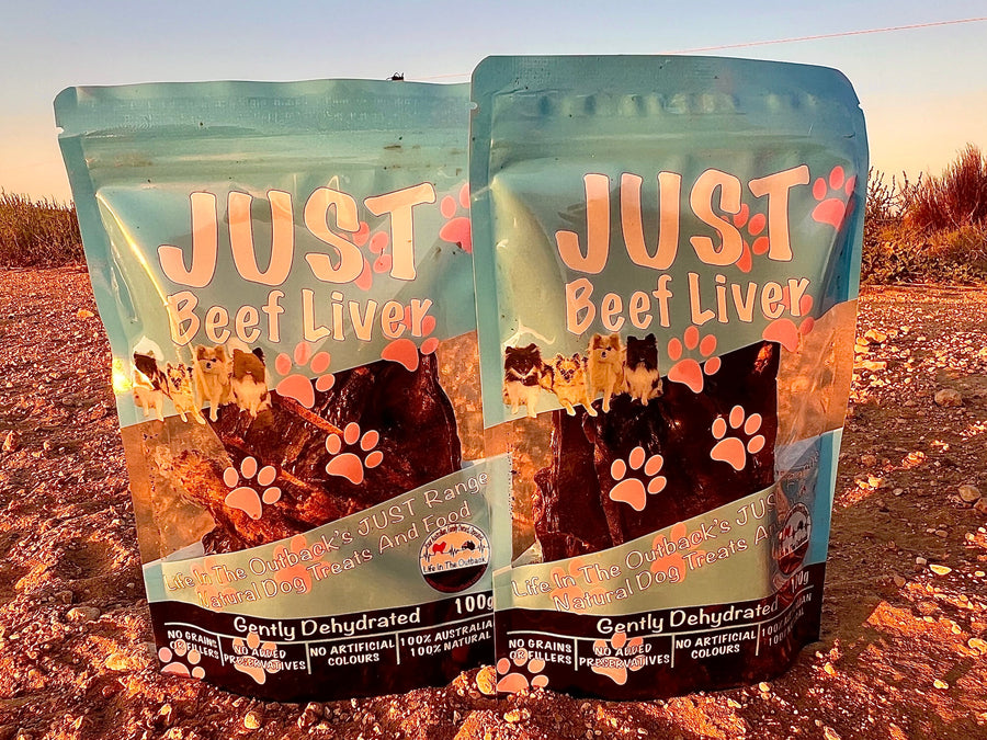 Life in the Outback Just Beef Liver Dog Treats - 100% Natural, Australian Sourced - SuperSaverAU - view 1