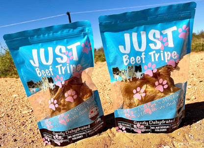 Life in the Outback Just Beef Tripe Treats - 100% Natural, Australian Sourced