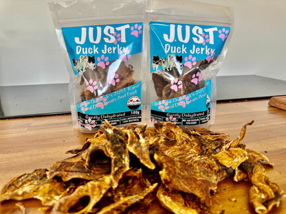 Just Duck Jerky - 100% Natural Duck Treats for Dogs, 100g