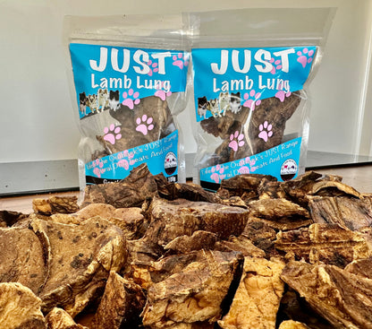 Life in the Outback Just Lamb Lung Treats - 100g, 100% Australian, Allergen-Free