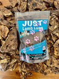 Life in the Outback Just Lamb Lung Treats 50g - 100% Australian, Allergen-Free - SuperSaverAU - view 3
