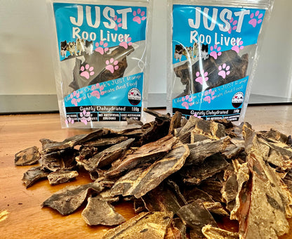 Life in the Outback Just Roo Liver Dog Treats - 100% Natural, Australian Sourced
