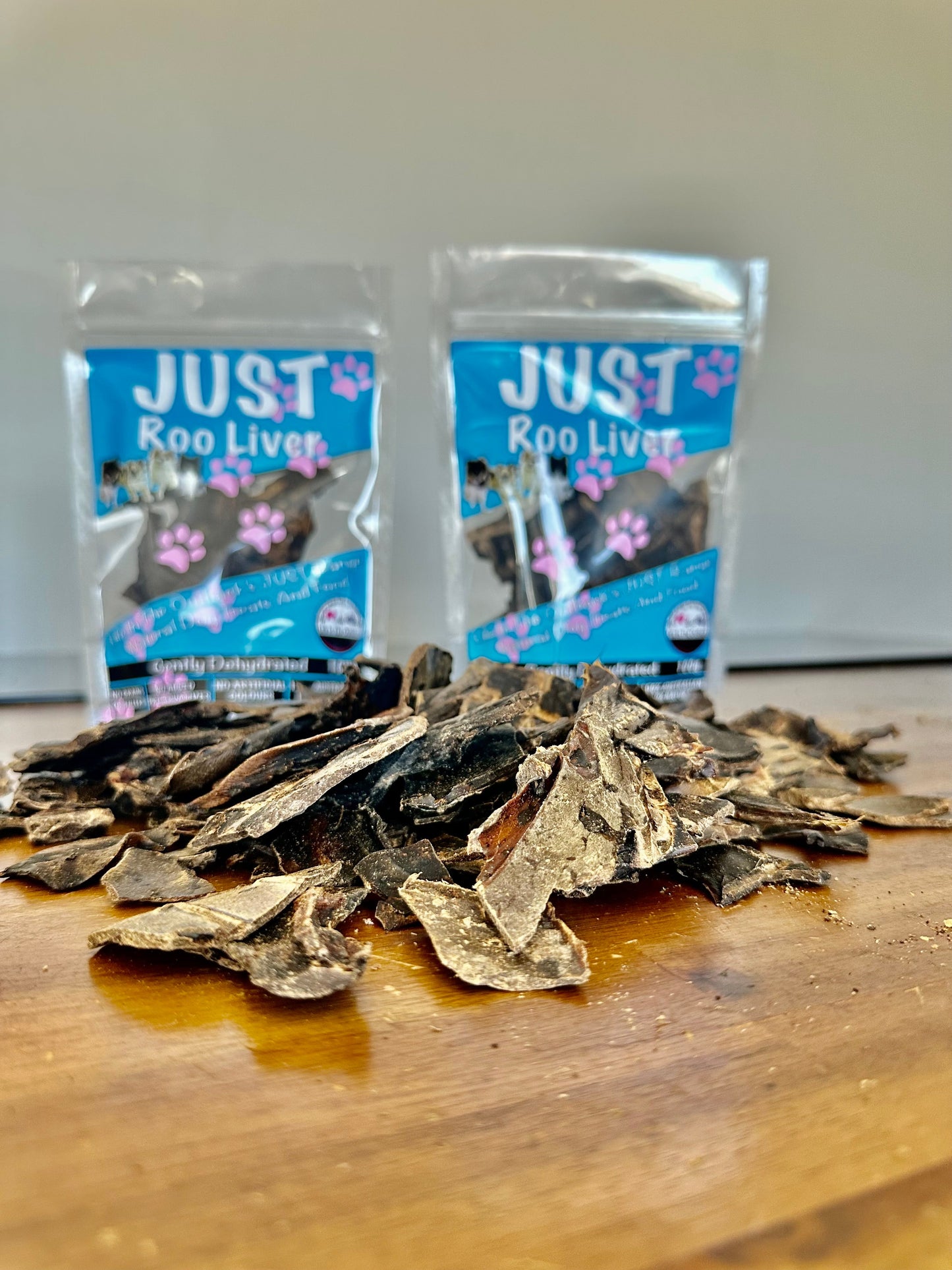 Life in the Outback Just Roo Liver Dog Treats - 100% Natural, Australian Sourced