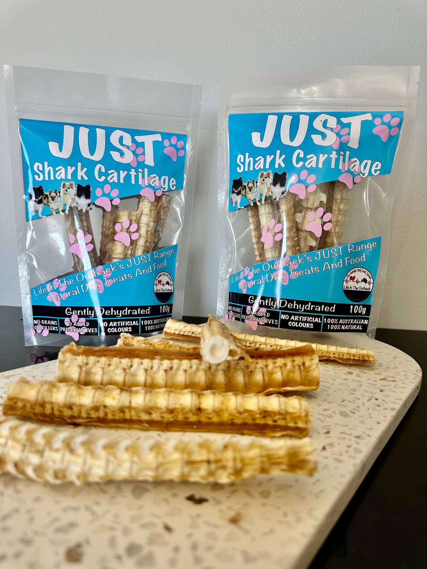 Life in the Outback Just Shark Cartilage 100% Australian, Allergen-Free Treats
