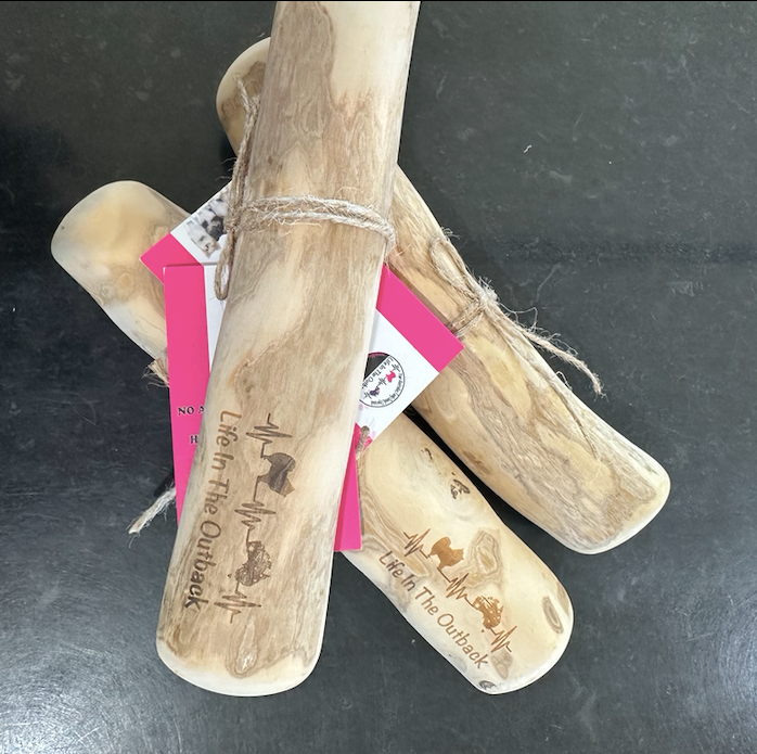 Life in the Outback Coffee Wood Chews - Medium, 100% Vegan, Eco-Friendly