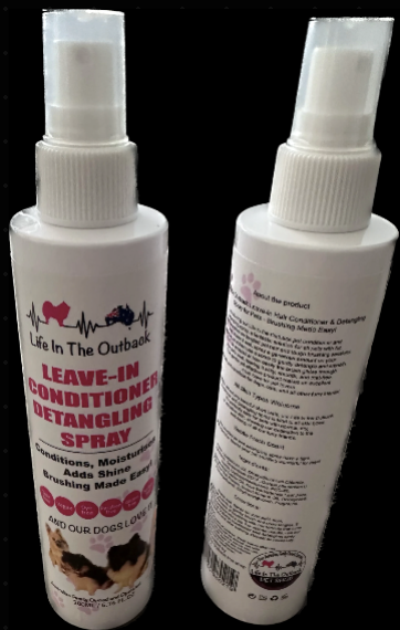 Life in the Outback Leave-In Conditioner Detangling Spray 250ml - Tear-Free, Vegan