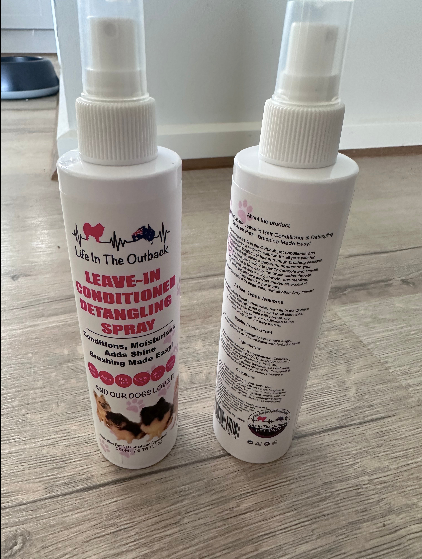 Life in the Outback Leave-In Conditioner Detangling Spray 250ml - Tear-Free, Vegan