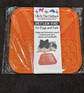 LIFE IN THE OUTBACK Pet Lick Pad - Blue, Durable, Engaging, Slow Feeder - SuperSaverAU - view 1
