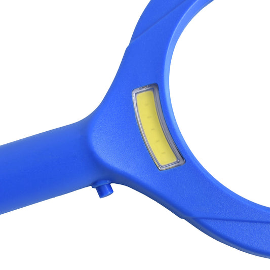 Brillar Light Up Magnifying Glass – Blue, 3× Magnification with COB LED Lighting